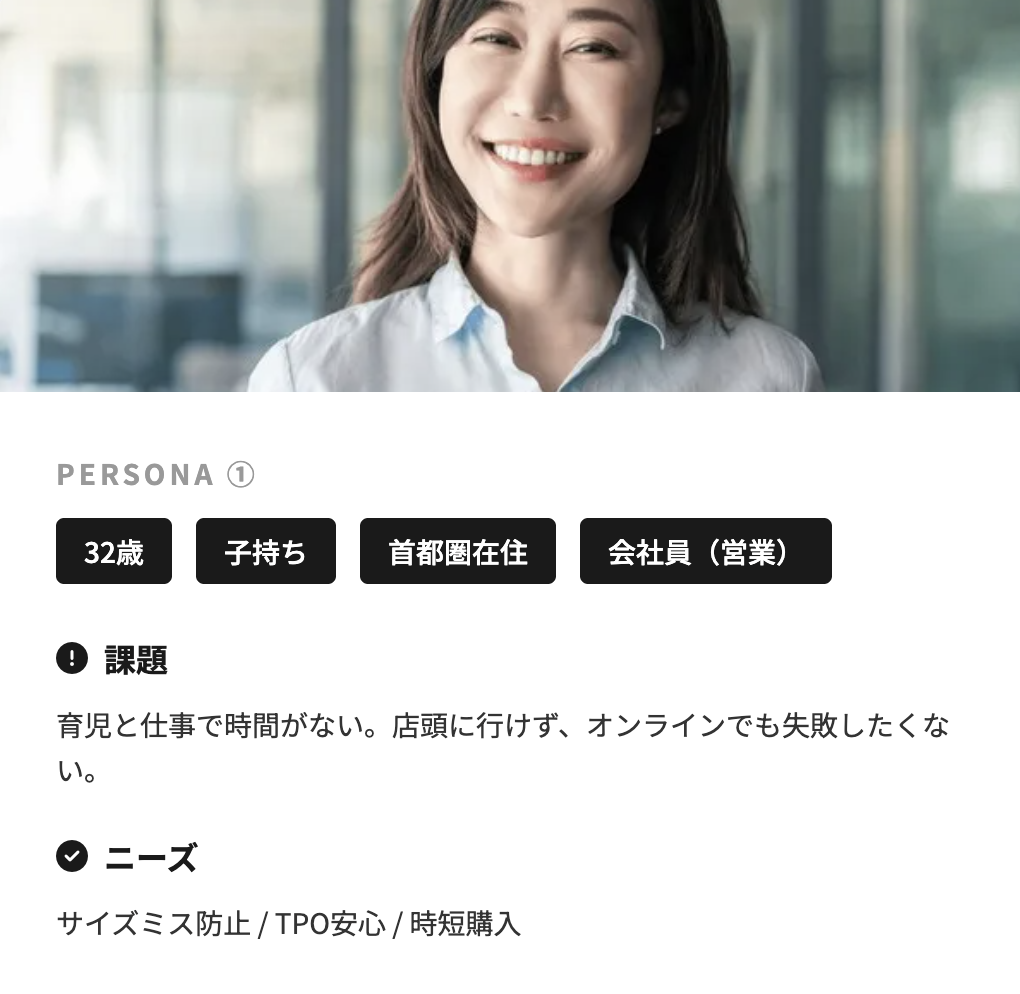 ペルソナ①の画像